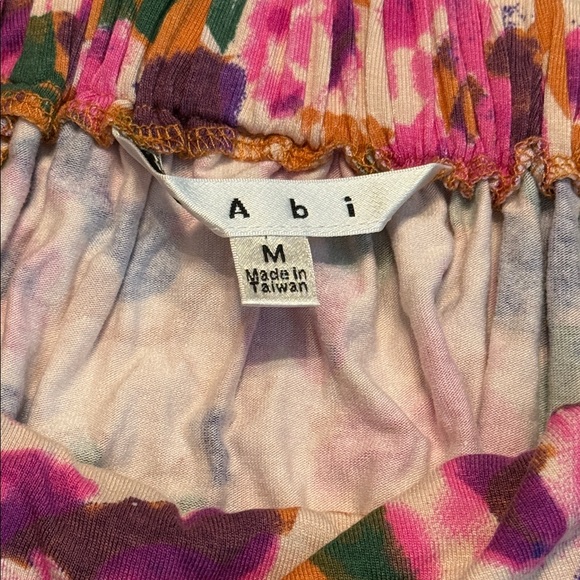 CAbi Women's 3/4 Sleeve Everybody Style 110 Hydrangea Floral Dress Size Medium - Picture 10 of 12